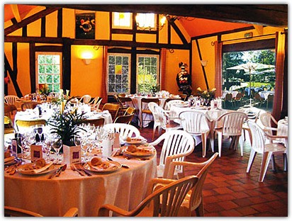 Salle de Restaurant du Château de vascoeuil